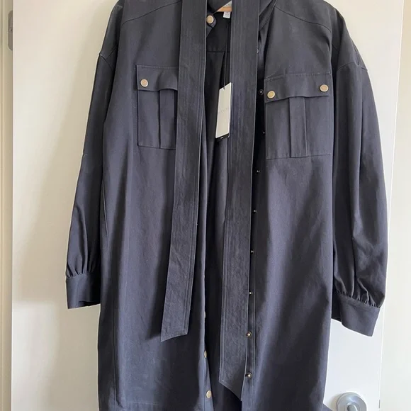 Witchery Dress Navy - Picture 4 of 5